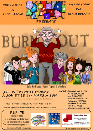 Affiche du spectacle Burn Out